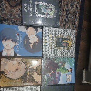 Manga art books still sealed